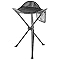 Tall Folding Tripod Stool for Outdoor Camping Walking Hunting Hiking Fishing Travel, Support 225 lbs