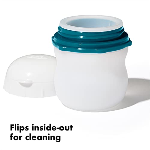 Good Grips Prep & Go Leakproof Silicone Squeeze Bottle - 2 Pack, White