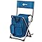 Backpack Cooler Chair Fishing Chairs w/ Backrest,Folding Camping Stool Compact for Outdoors