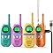 4pcs Walkie Talkies for Kids Rechargeable, Long Range 2 Way Radio
