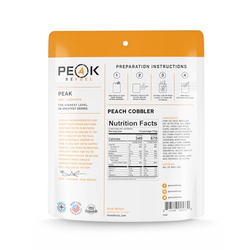 Cobbler|Premium Freeze Dried Backpacking & Camping Food|2 Servings