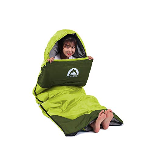 Sleeping Bag 3 Seasons-Warm & Cool Weather-Lightweight,Waterproof