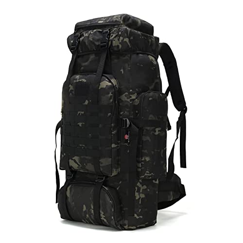 Hiking Backpack for Men 70L/100L Camping Backpack Military Rucksack Molle