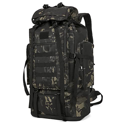 Hiking Backpack for Men 70L/100L Camping Backpack Military Rucksack Molle