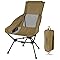 Lightweight Folding High Back Camping Chair with Head Support