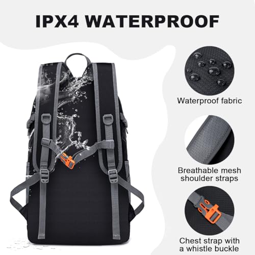Ultra Lightweight Packable Backpack for Travel Camping 45L Hiking Backpack