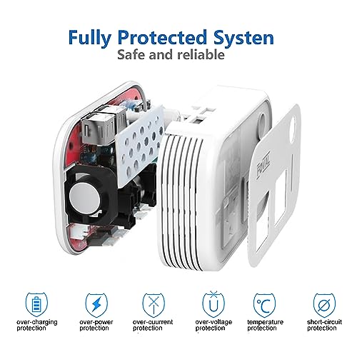 200W Car Power Inverter,DC 12V to 110V AC Car Outlet Adapter,Plug Adapter Converter