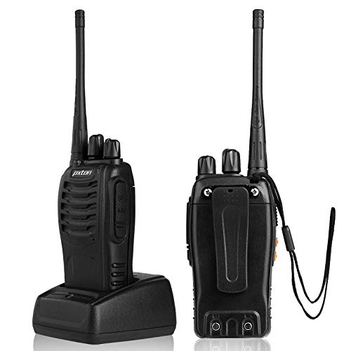 6pcs Two Way Radios Long Range Walkie Talkies for Adults wi/ Headphones