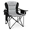 Oversized Camping Folding Chair,Heavy Duty 450 LBS with Lumbar Support