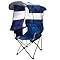 Camping Chair w/ Canopy Shade,Portable Folding Chair with UPF 50+ Sun Shade