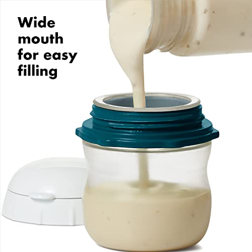 Good Grips Prep & Go Leakproof Silicone Squeeze Bottle - 2 Pack, White
