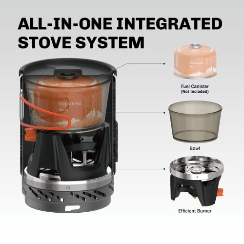 Backpacking & Camping Stove System, Outdoor Propane Cooking Gear
