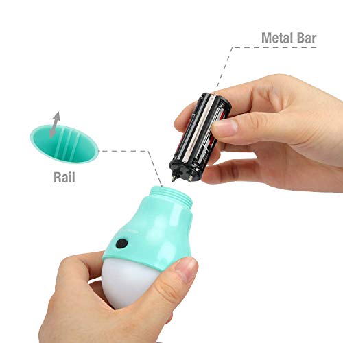 3pcs Camping Lights-3 Lighting Modes,Portable LED Bulbs Ideal for Kids’ Camping