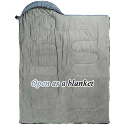 Sleeping Bag with Compression Bag - 3 Seasons for Adults/Kids