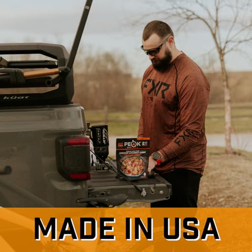 Chicken Coconut Curry|Freeze Dried Backpacking & Camping Food|Real Meat-2 Serving