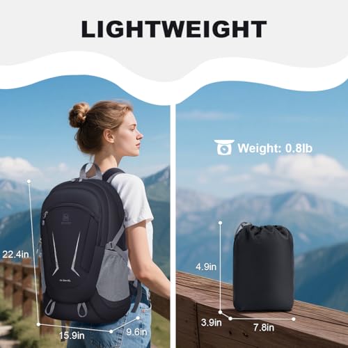 Ultra Lightweight Packable Backpack for Travel Camping 45L Hiking Backpack