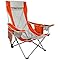 Beach Sling Chair w/ Cooler Pocket & Detachable Pillow-Beach Folding Chair & Camping Chair