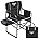 Camping Directors Chair,Heavy Duty,Oversized Portable Folding Chair w/ Side Table