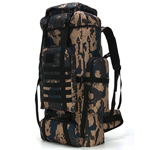 Hiking Backpack for Men 70L/100L Camping Backpack Military Rucksack Molle