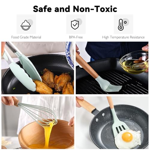 Camping Accessories Kitchen Cooking Utensils Set - Portable Outdoor Camp Cookware Set