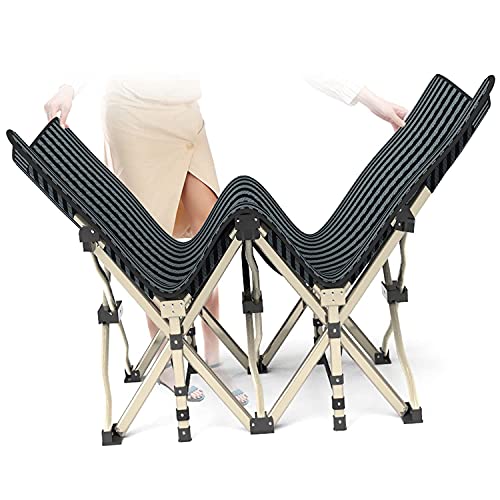 Camping Cot,Outdoor Folding Cot Bed w/ Pad,Pillow &  Carrying Bag for Adults
