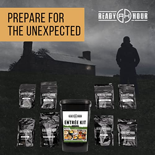 Emergency Meal Entrées,Real Non-Perishable Meals,25-Year Shelf Life,120 Servings