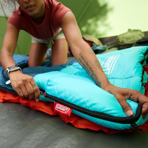 Cool-Weather Sleeping Bag,Adult Sleeping Bag w/ Heat Retention