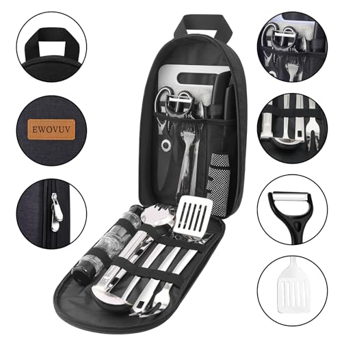 Camping Cooking Utensils Set-Camping Essentials Cookware Accessories