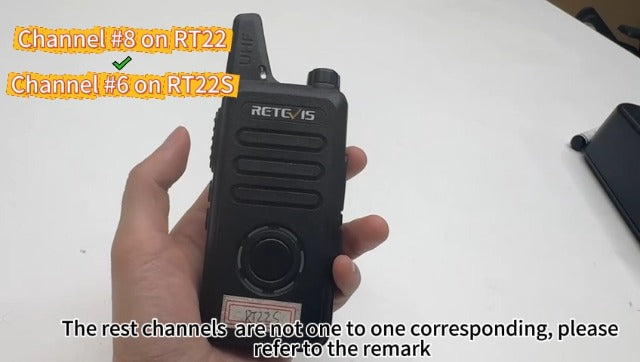 2pcs RT22 Walkie Talkies,Mini 2 Way Radio Rechargeable,VOX Handsfree