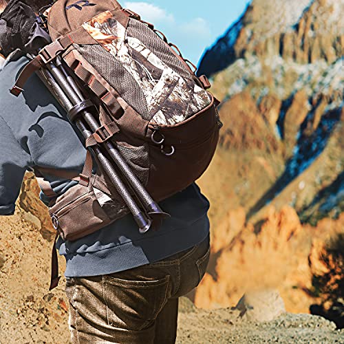 Tall Folding Tripod Stool for Outdoor Camping Walking Hunting Hiking Fishing Travel, Support 225 lbs