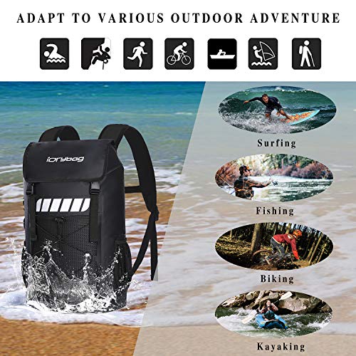 Waterproof Backpack for Men 25L, Dry Bags Kayak, Dry Backpack Camping Hiking