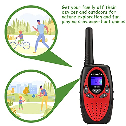 RT628 Walkie Talkies for Kids,Toys Gifts for 6-12 yrs old-Long Range