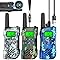 2pcs Walkie Talkies for Kids Rechargeable,2 Way Radio Outdoor Camping