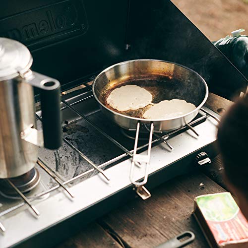 Adventure Camping Stainless Steel Cook Set with Locking Handle