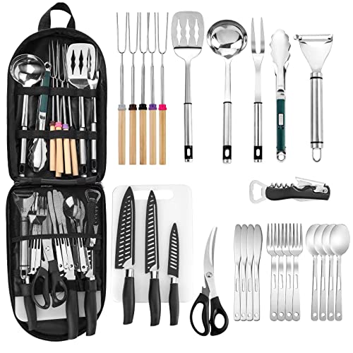 Camping Cookware Storage Bag-Camping Cooking Utensils Set Bag-Camping Tool