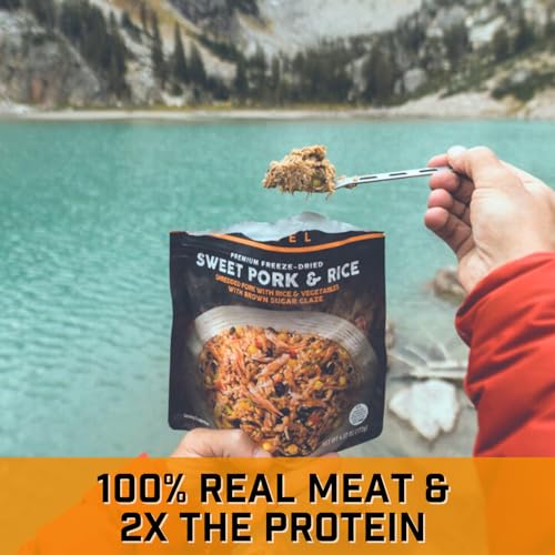 Sweet Pork and Rice|Freeze Dried Hiking,Backpacking & Camping Meals|Real Meat