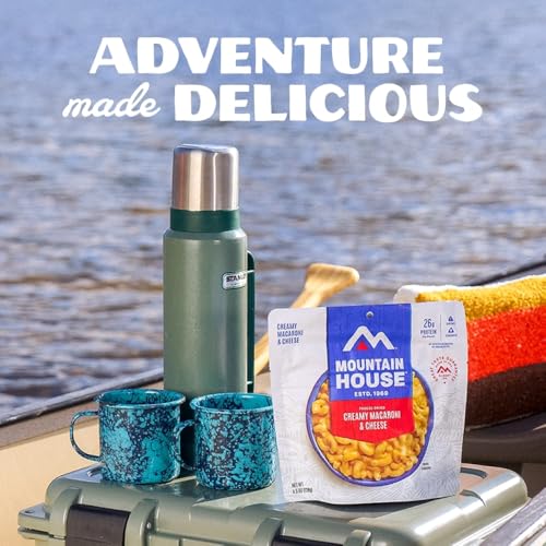 Creamy Macaroni & Cheese|Freeze Dried Backpacking & Camping Food|2 Servings