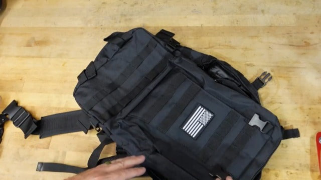 Tactical Backpack Military Army Rucksack 60L Large Assault Pack Detachable Molle Bag