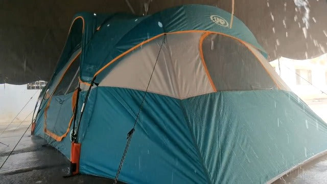 Camping Tent 10-Person-Family Tents,Parties,Music Festival Tent,5 Large Mesh Windows