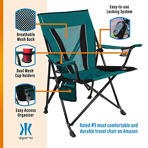 XXL Dual Lock Portable Camping Chair - Supports Up to 400lbs