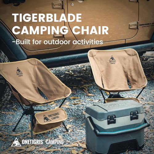 Tigerblade Camping Chair,Lightweight Folding Backpacking Hiking-330lbs