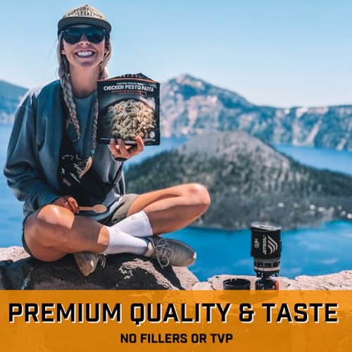Chicken Pesto Pasta|Freeze Dried Backpacking & Camping Food|Real Meat