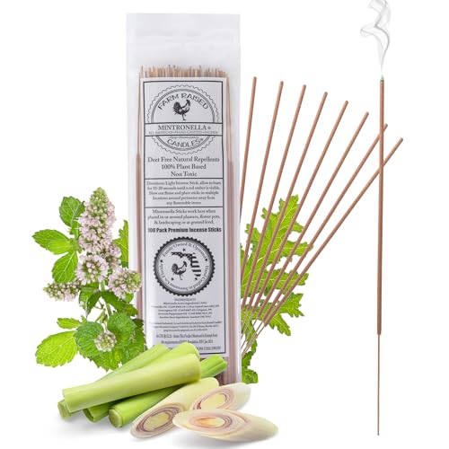 Mosquito Repellent Outdoor Patio Sticks 