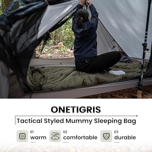 Bushcrafter’s Sleeping Bags, Mummy Sleeping Bag for Camping