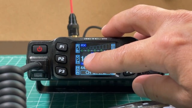 RT95 Dual Band Mobile Radio,Long Range Ham Radio w/ Antenna