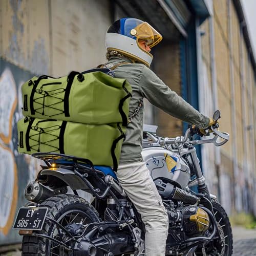 80L Dry Bag Large Waterproof Bag Roll-Top Heavy Duty Fishing Duffel Bag