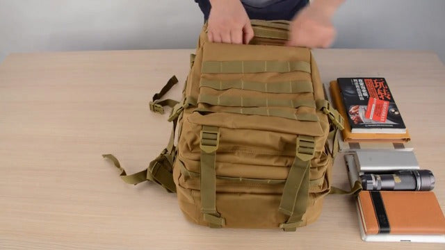 45L Military Tactical Backpack | Molle Army Assault Pack | 3-Day Bug Out Bag for Hiking