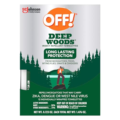 Deep Woods Mosquito & Insect Repellent Wipes