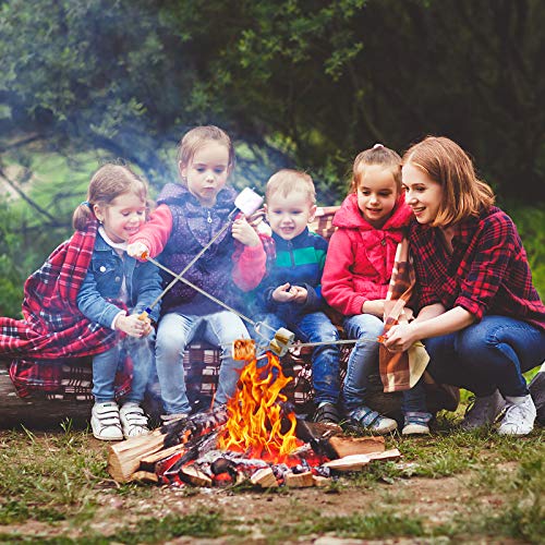 5pcs Marshmallow Roasting Sticks,Telescoping Smores Sticks for Open Fire Pit
