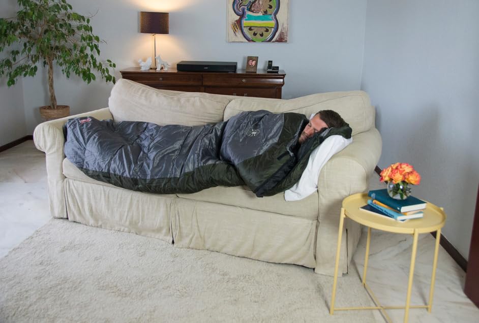 Big Basin 15°F Big & Tall Sleeping Bag w/ Snag-Free Zipper-Cold Weather